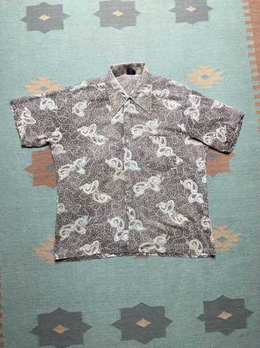 Streetwear × Vintage Vtg 70s button shirt gantry p