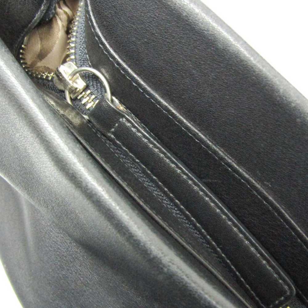 Coach Coach 9151 Women's Leather Shoulder Bag Bla… - image 10