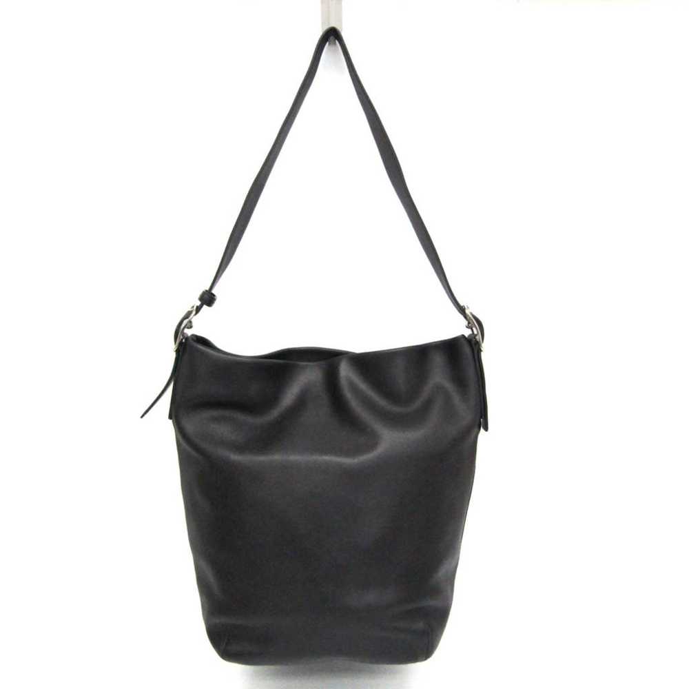 Coach Coach 9151 Women's Leather Shoulder Bag Bla… - image 1
