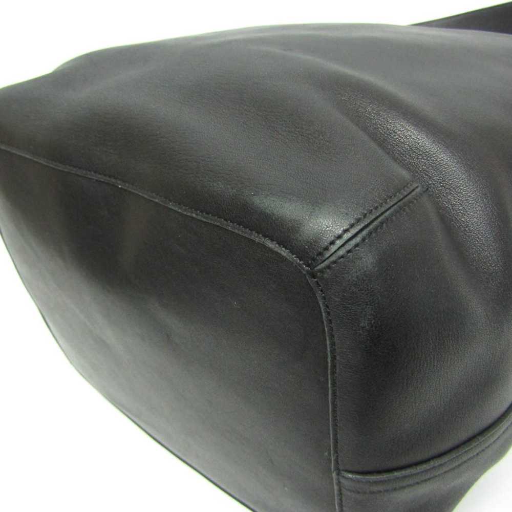Coach Coach 9151 Women's Leather Shoulder Bag Bla… - image 5