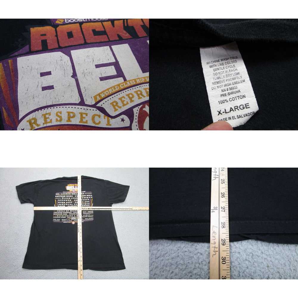 Bell Rock the Bells Shirt Mens XL Black 2011 Laur… - image 4