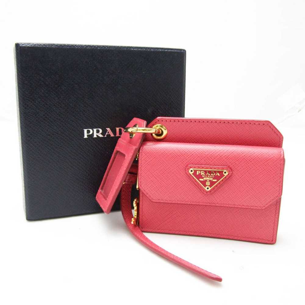 Prada Prada Bag Charm 1TL344 Saffiano Card Case P… - image 11