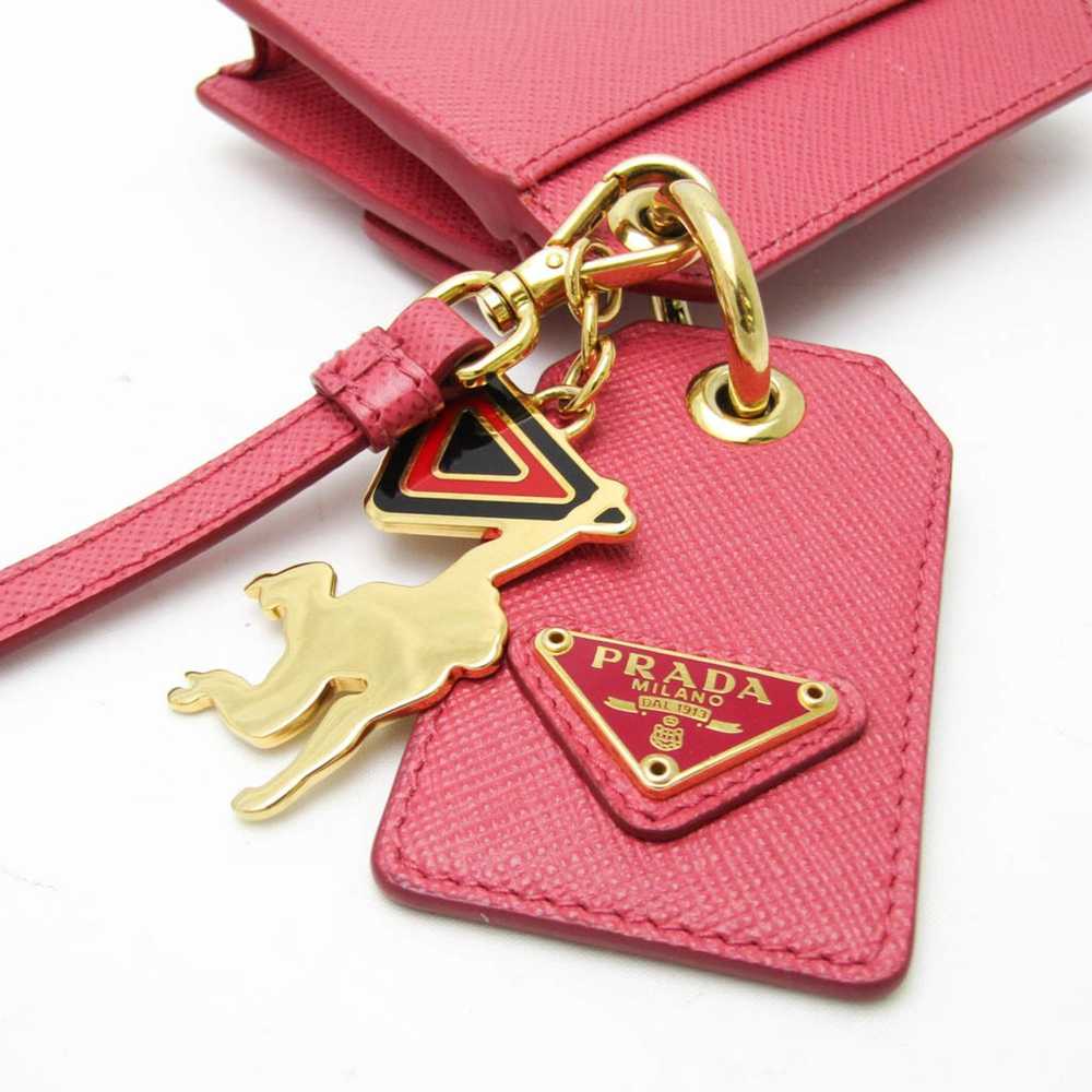 Prada Prada Bag Charm 1TL344 Saffiano Card Case P… - image 8