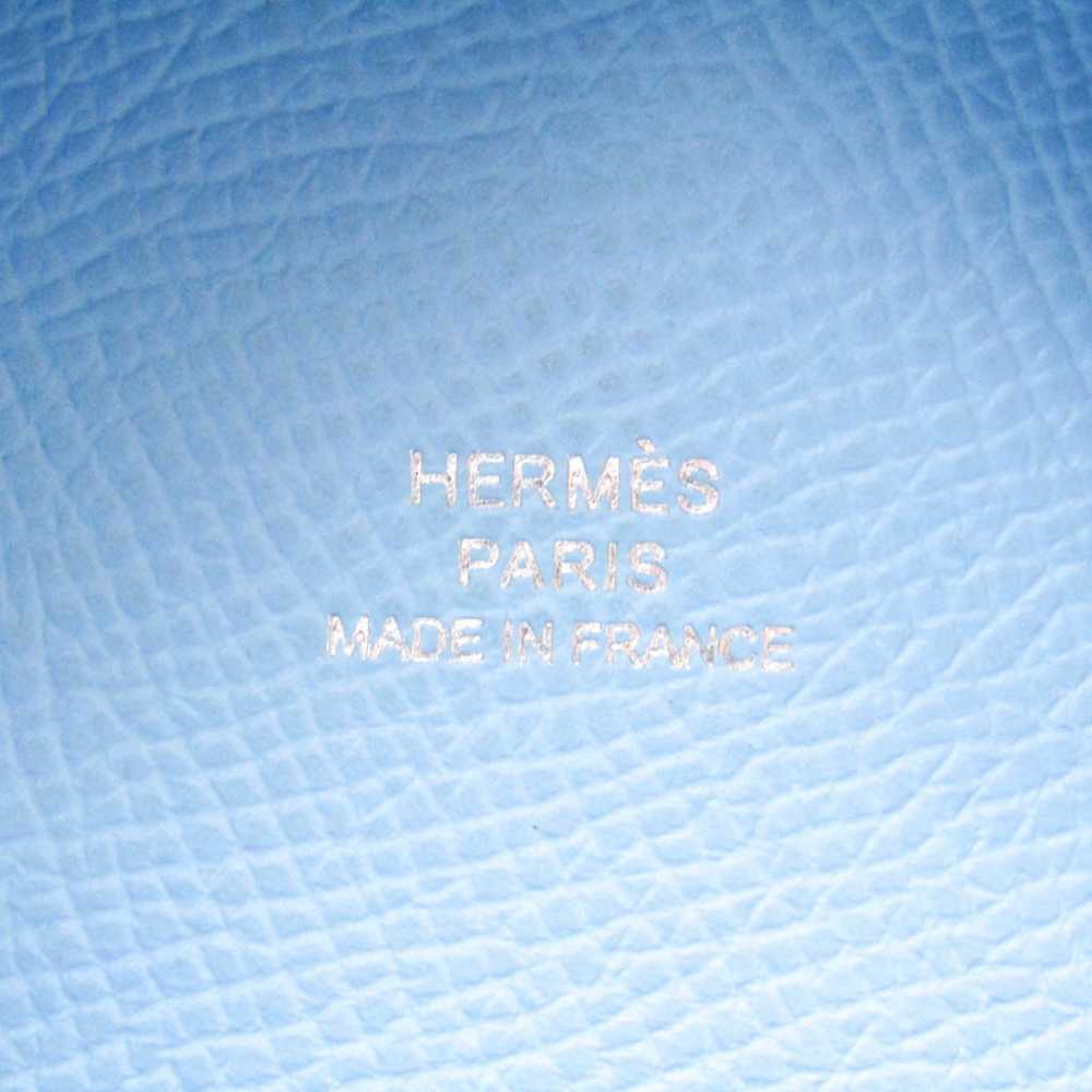 Hermes Hermes Calvi Duo Epsom Leather Card Case C… - image 11