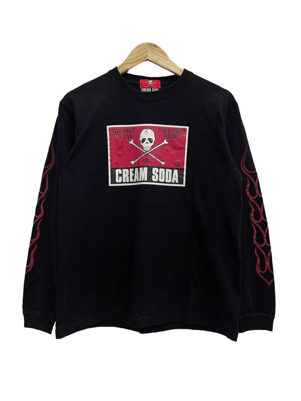 Japanese Brand × Skulls × Streetwear CREAM SODA L… - image 1