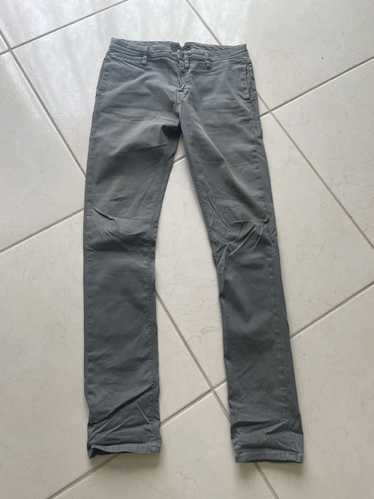 Nudie Jeans Gray nudie jeans pants khaki tight us… - image 1