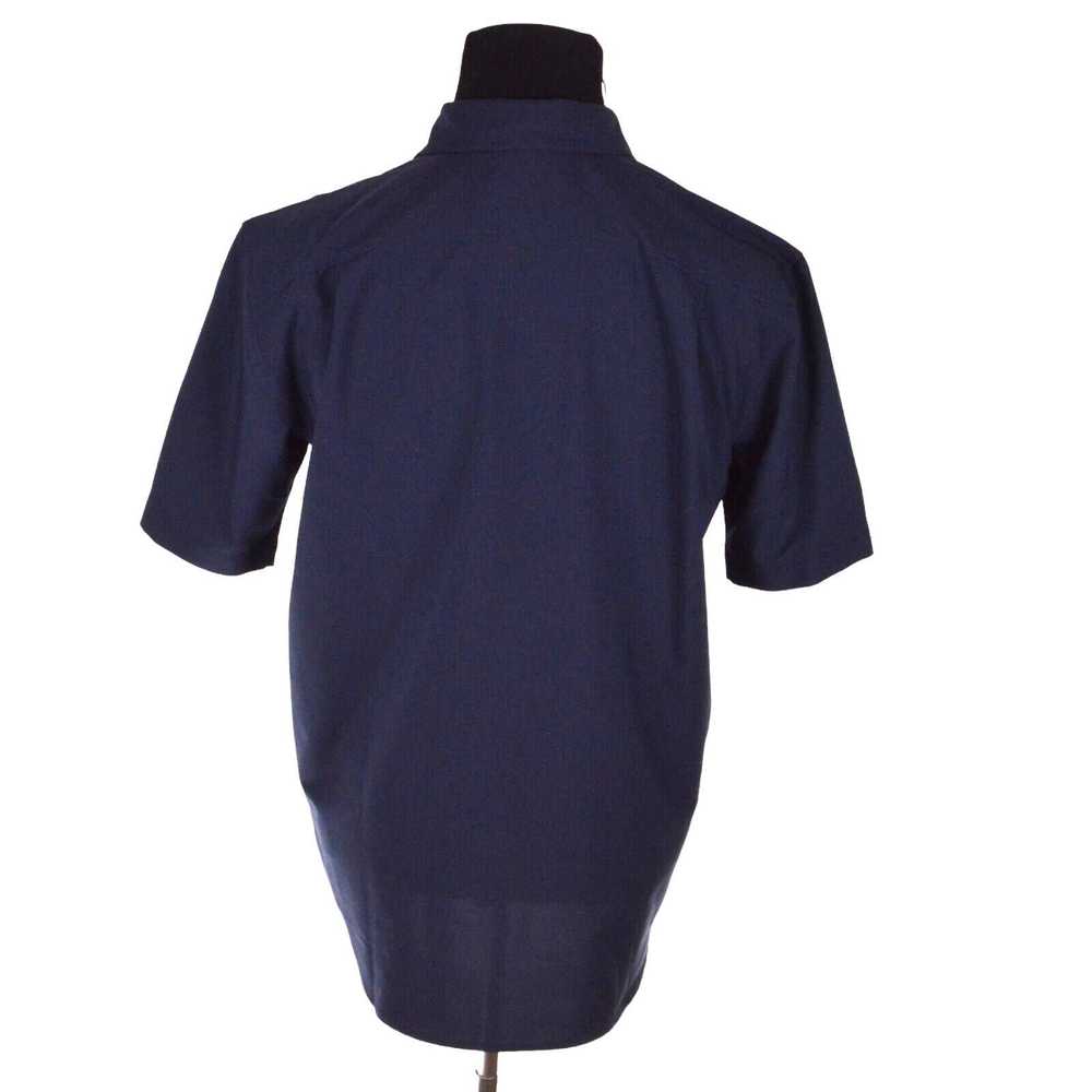 Orvis Orvis Mens Shirt M Navy Blue Outdoors Hikin… - image 4