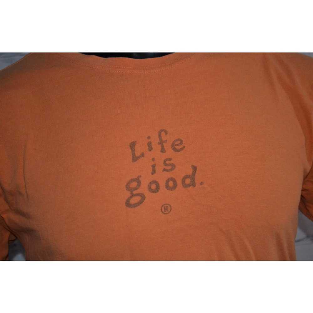 Life Is Good 43004-a Life Is Good T-Shirt Orange … - image 1