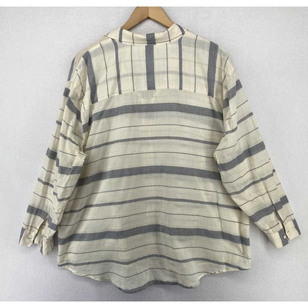 Lucky Brand LUCKY BRAND Top Womens 2X Striped She… - image 3