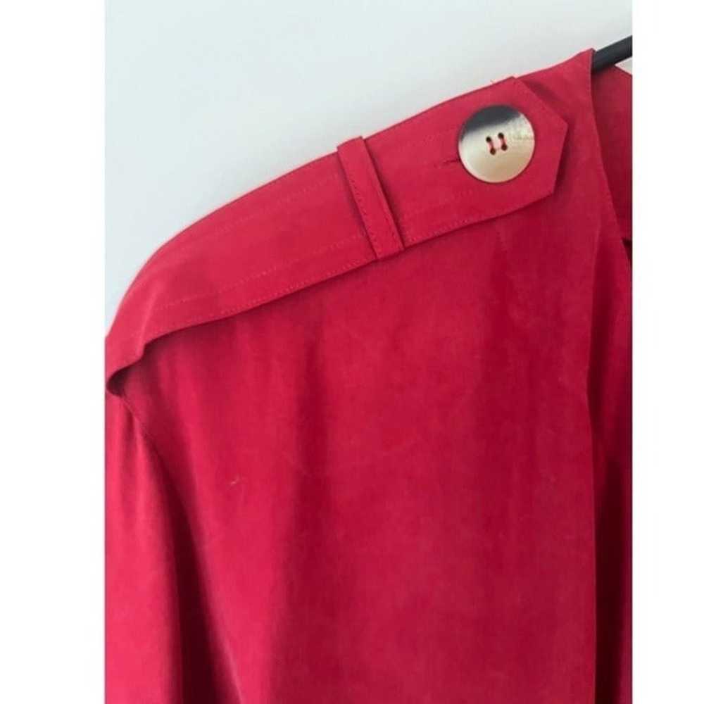 TWO ITEMS!!-VINTAGE 100% silk dress with BONUS VI… - image 4