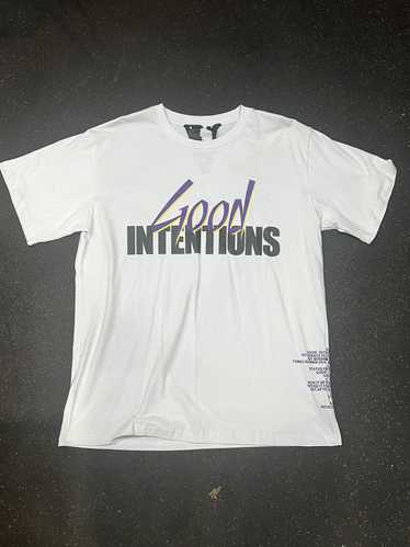 Vlone x orders nav good intentions tee white