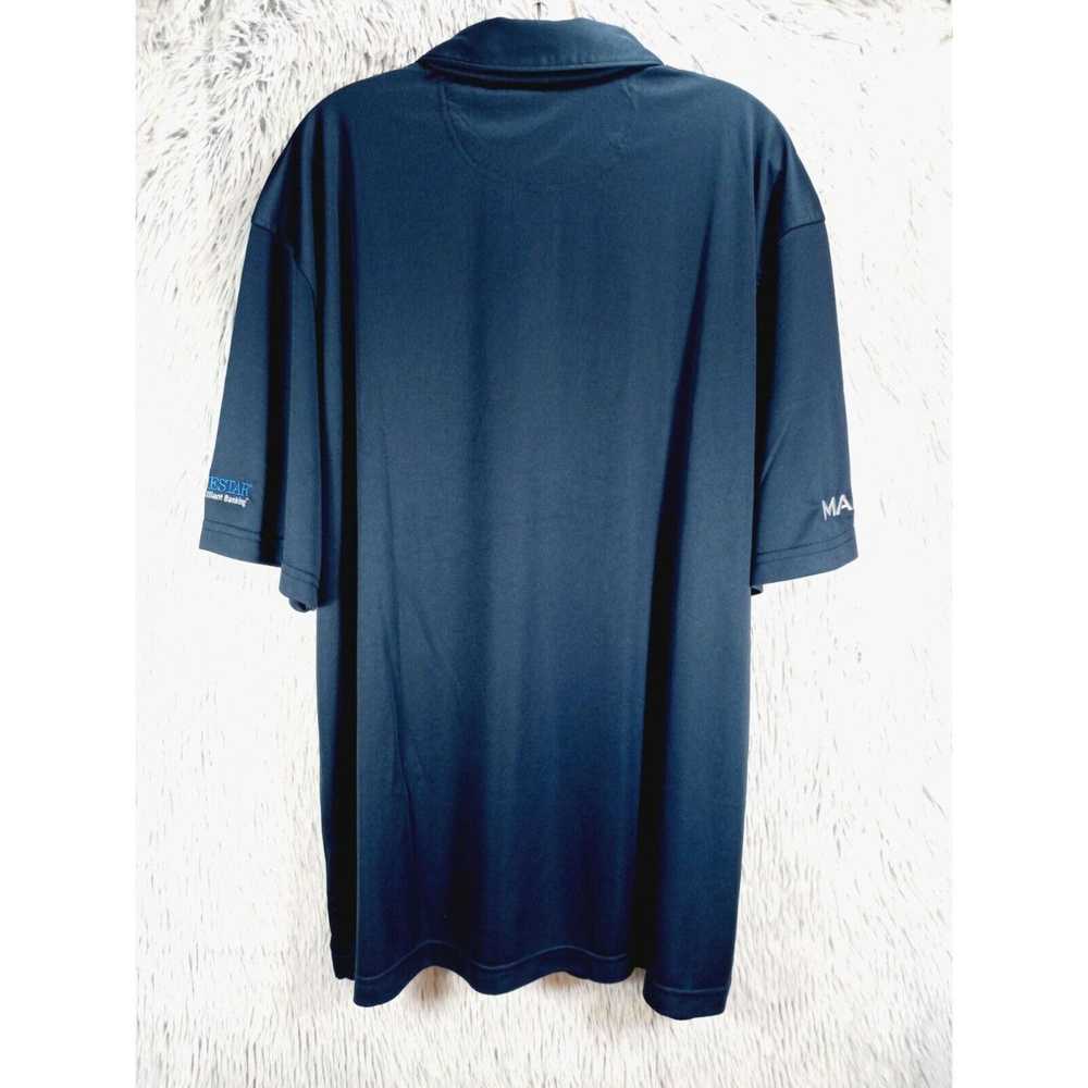 Vintage Clique Golf Polo Shirt Mens XXL Navy Blue… - image 2
