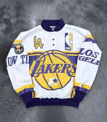 Lakers × Starter × Vintage Crazy Vintage 80s Lake… - image 1