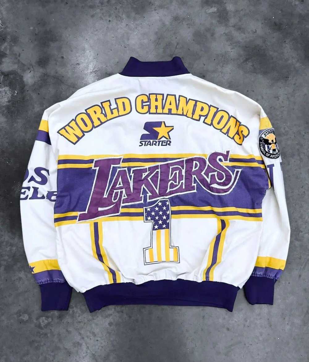 Lakers × Starter × Vintage Crazy Vintage 80s Lake… - image 2