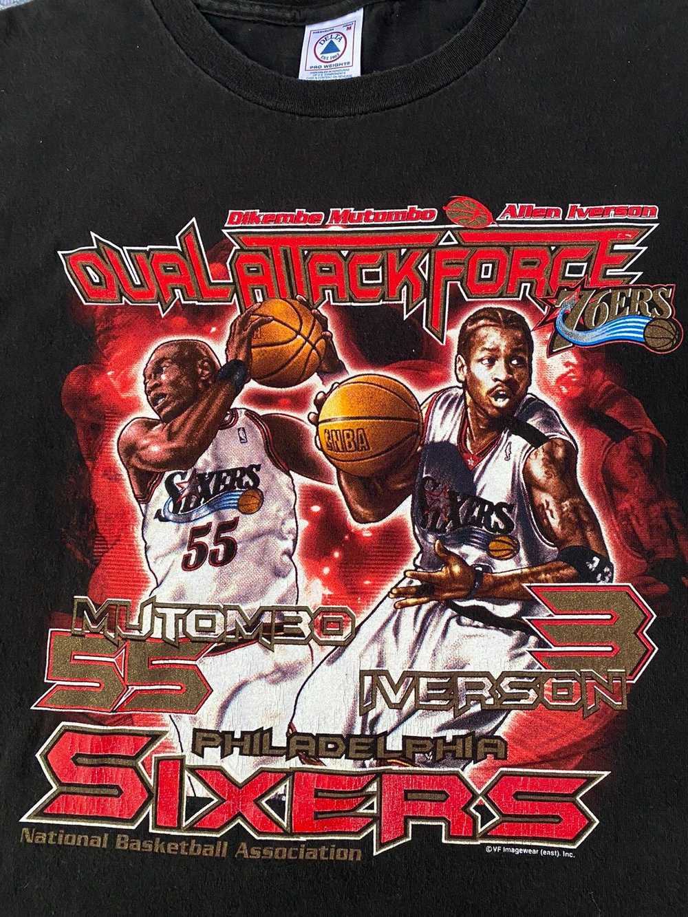 NBA × Vintage 2000/2001 Allen Iverson / Dikembe M… - image 3