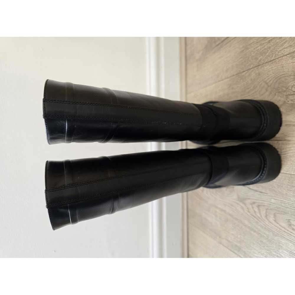 Dior D-Major leather riding boots - image 2