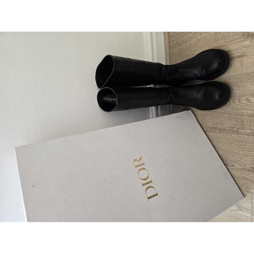 Dior D-Major leather riding boots - image 7