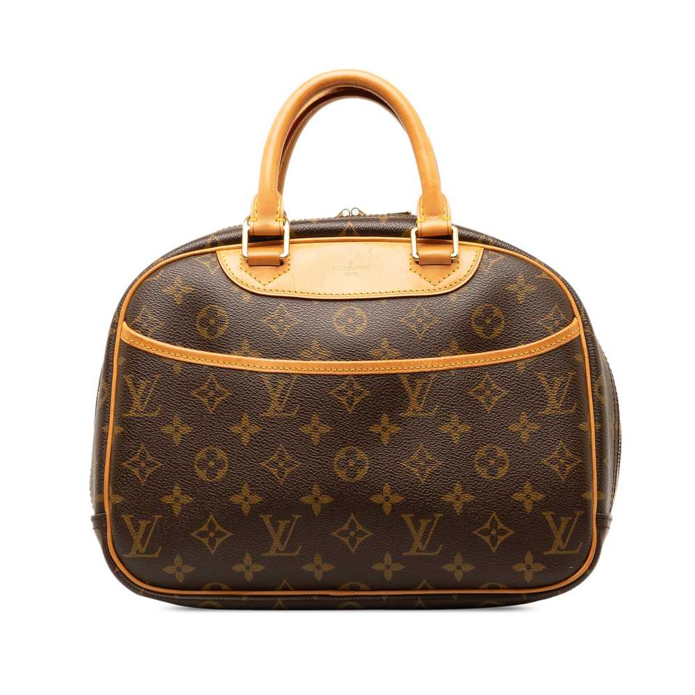 Brown Louis Vuitton Monogram Trouville Handbag - image 1