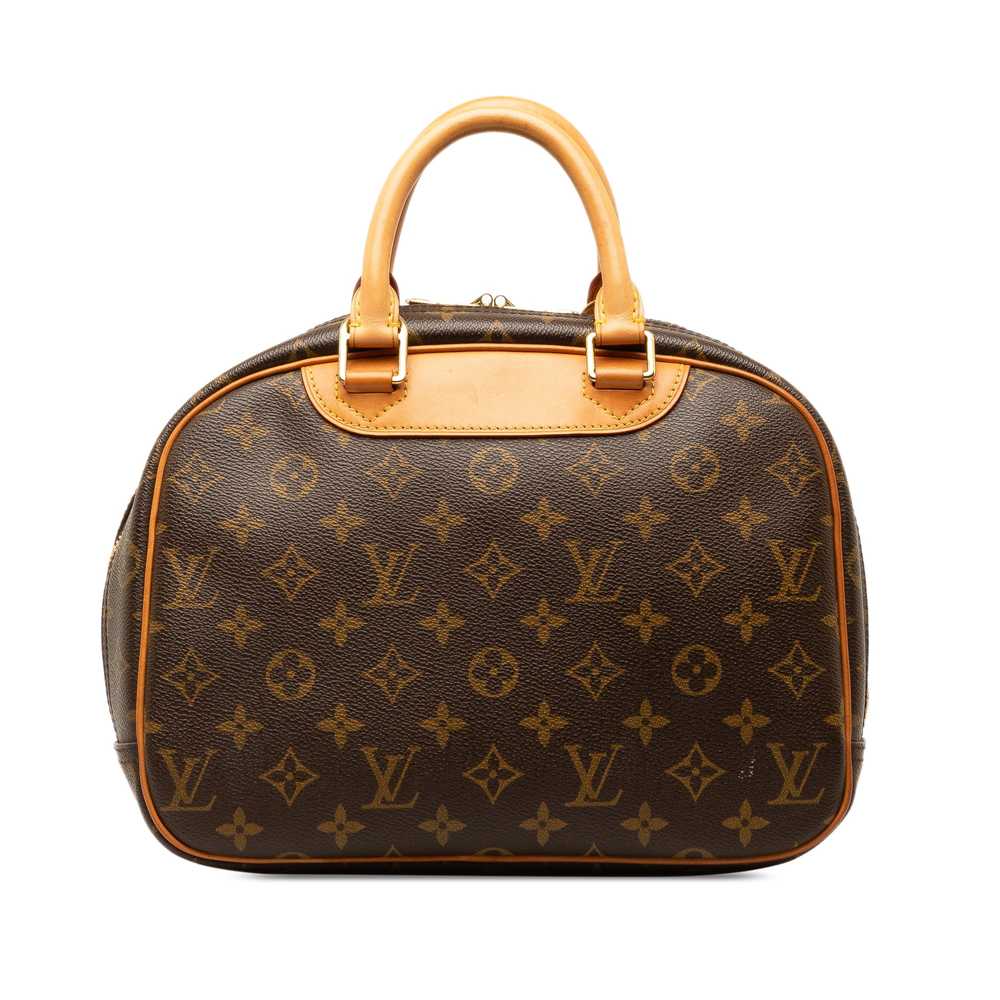 Brown Louis Vuitton Monogram Trouville Handbag - image 3