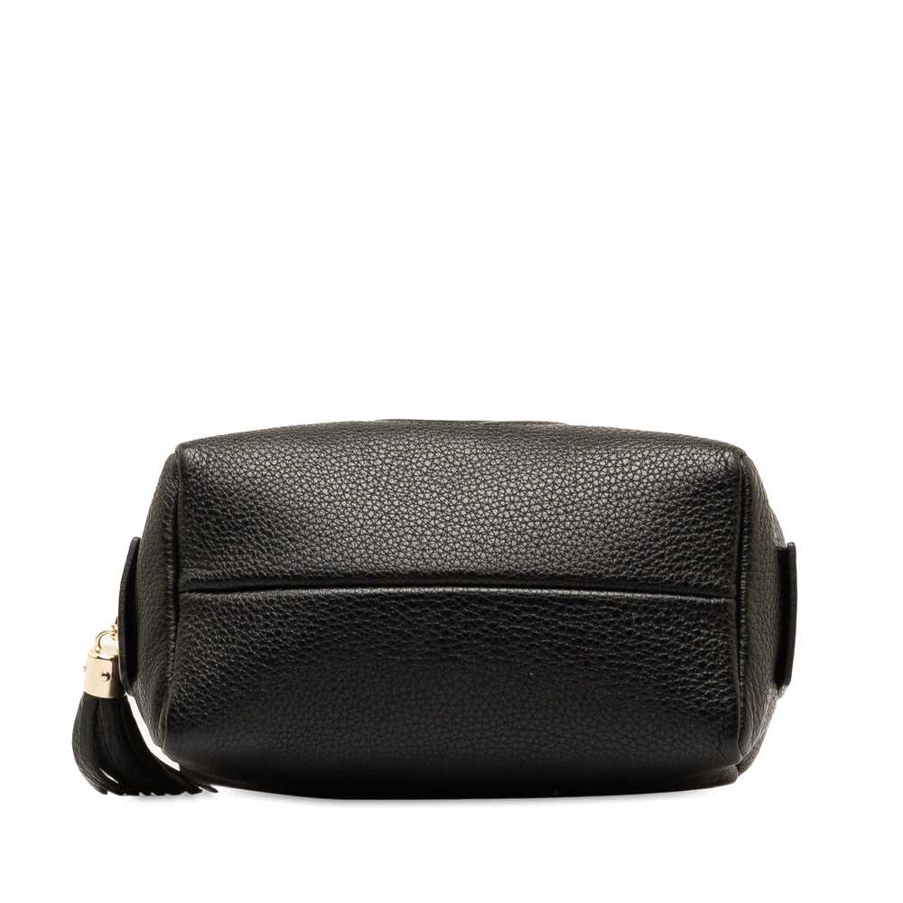 Black Gucci Soho Leather Cosmetic Pouch - image 4
