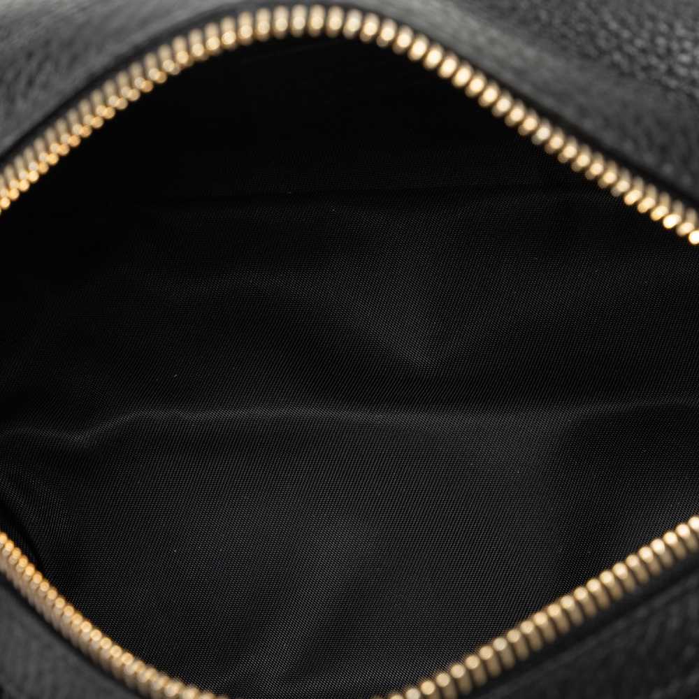 Black Gucci Soho Leather Cosmetic Pouch - image 5