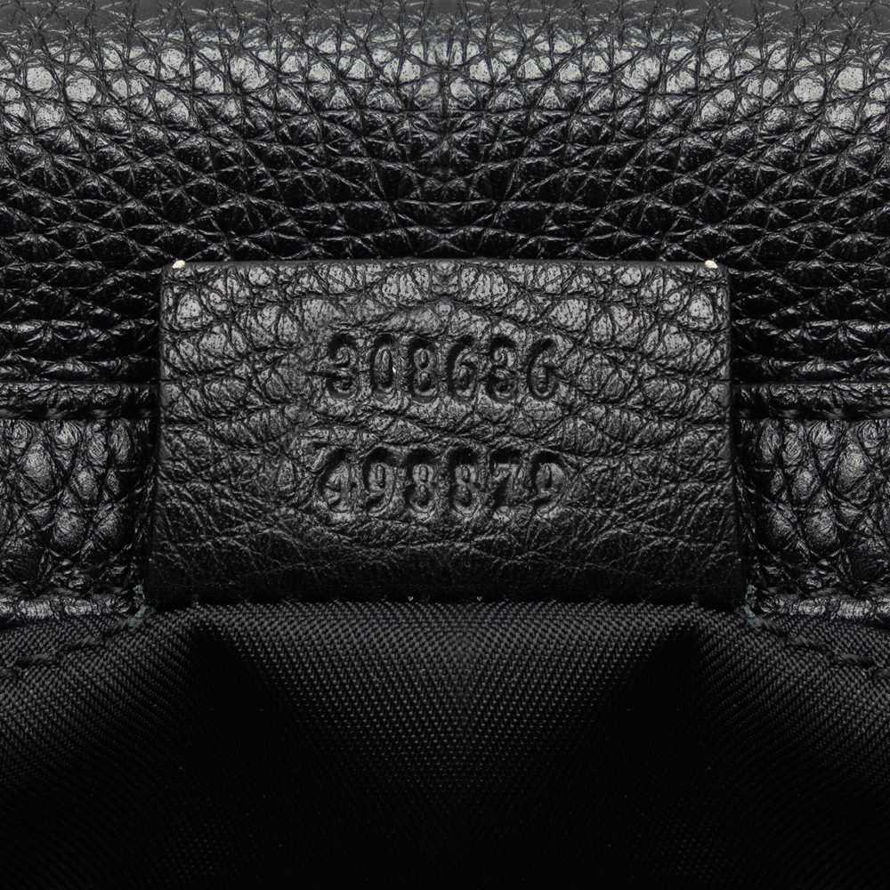 Black Gucci Soho Leather Cosmetic Pouch - image 7