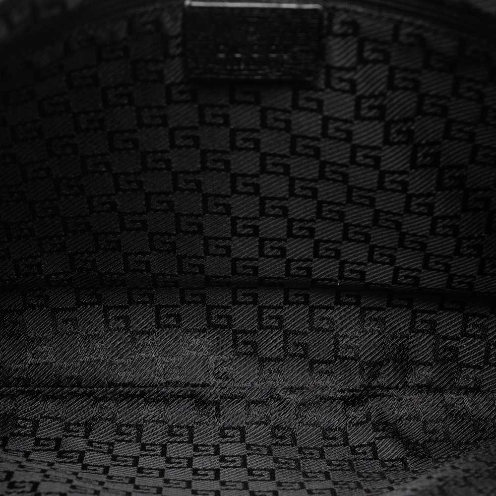 Black Gucci Leather Bamboo Jackie Shoulder Bag - image 5
