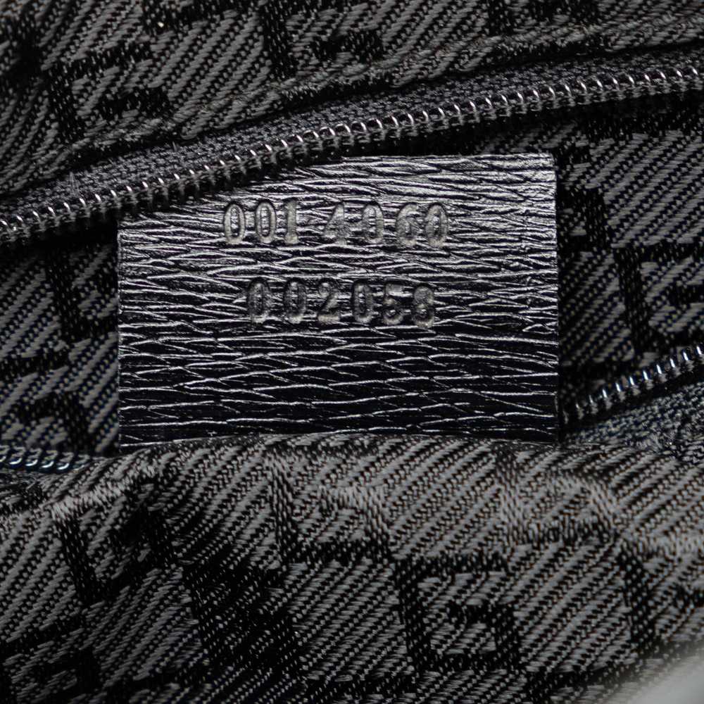Black Gucci Leather Bamboo Jackie Shoulder Bag - image 7