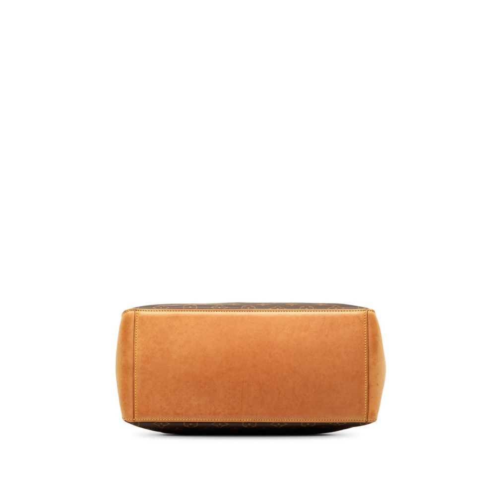 Brown Louis Vuitton Monogram Cabas Mezzo Tote Bag - image 4