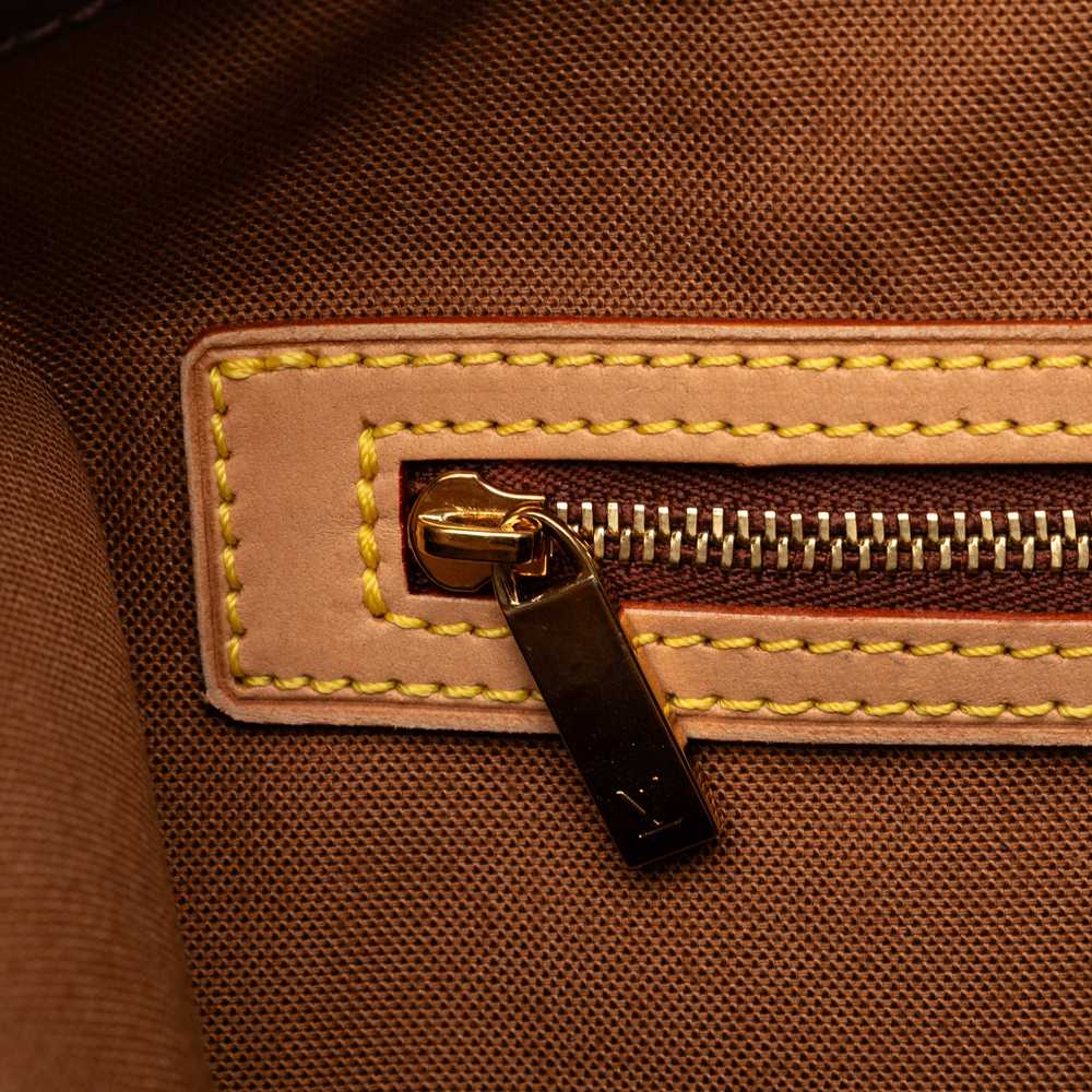 Brown Louis Vuitton Monogram Cabas Mezzo Tote Bag - image 8