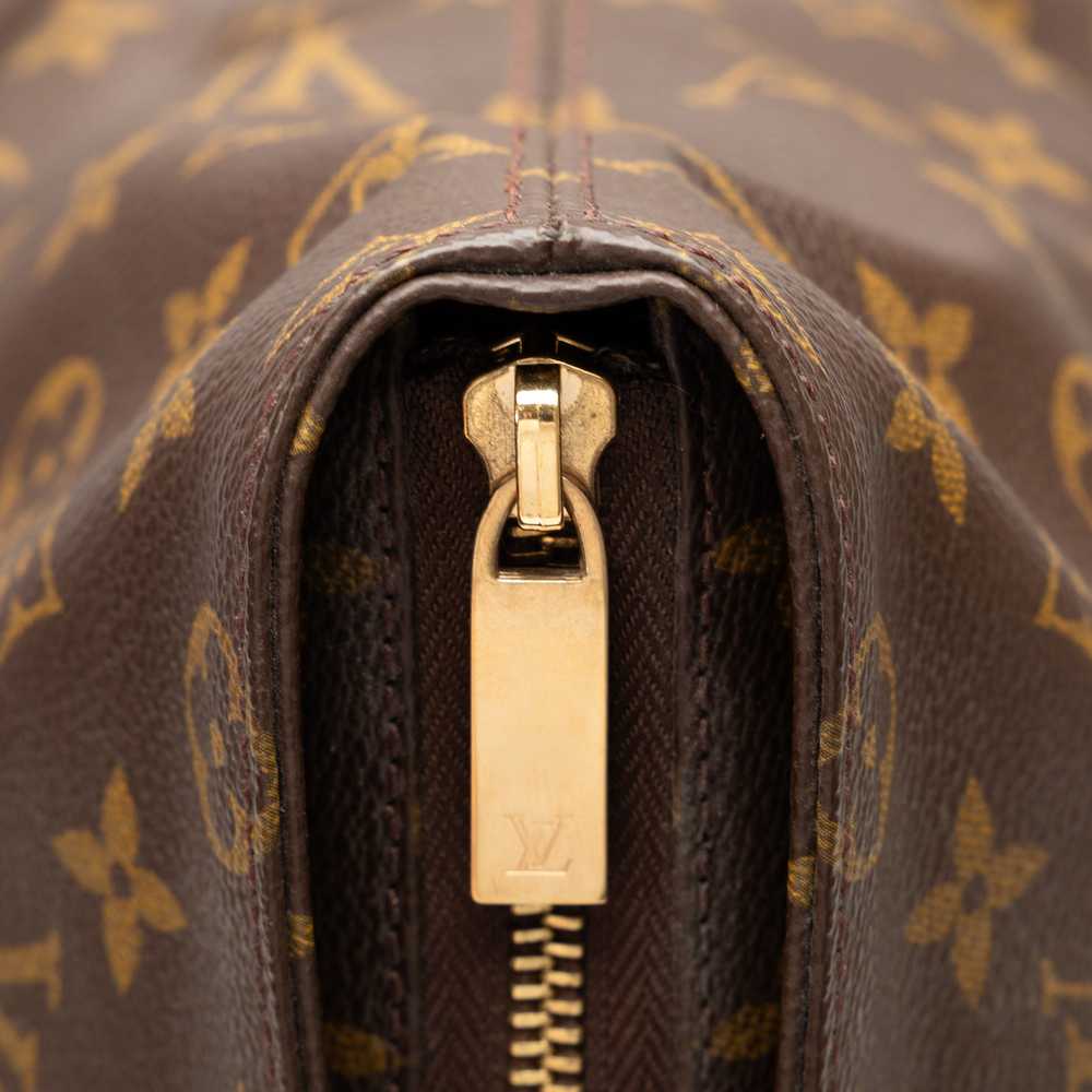 Brown Louis Vuitton Monogram Cabas Mezzo Tote Bag - image 9