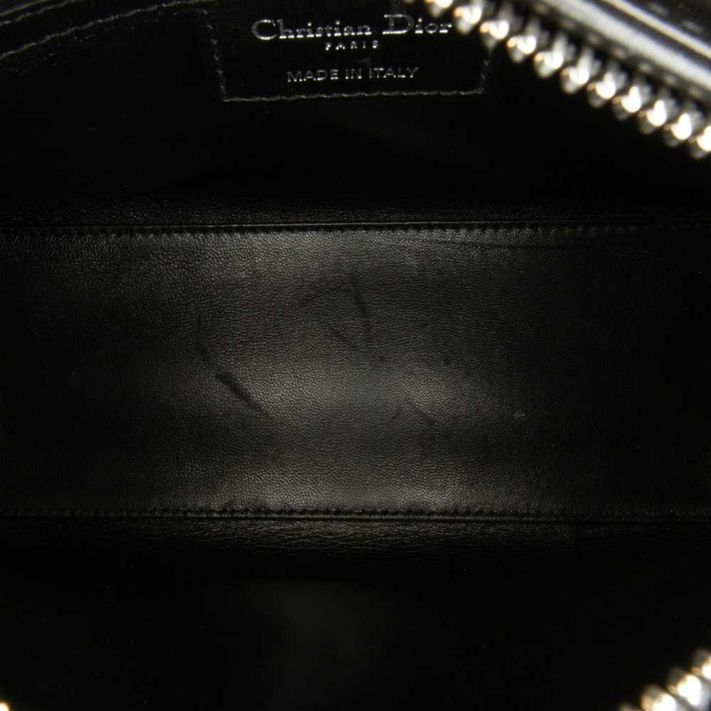 Black Dior Medium Calfskin Pockets Lady Dior Satc… - image 6