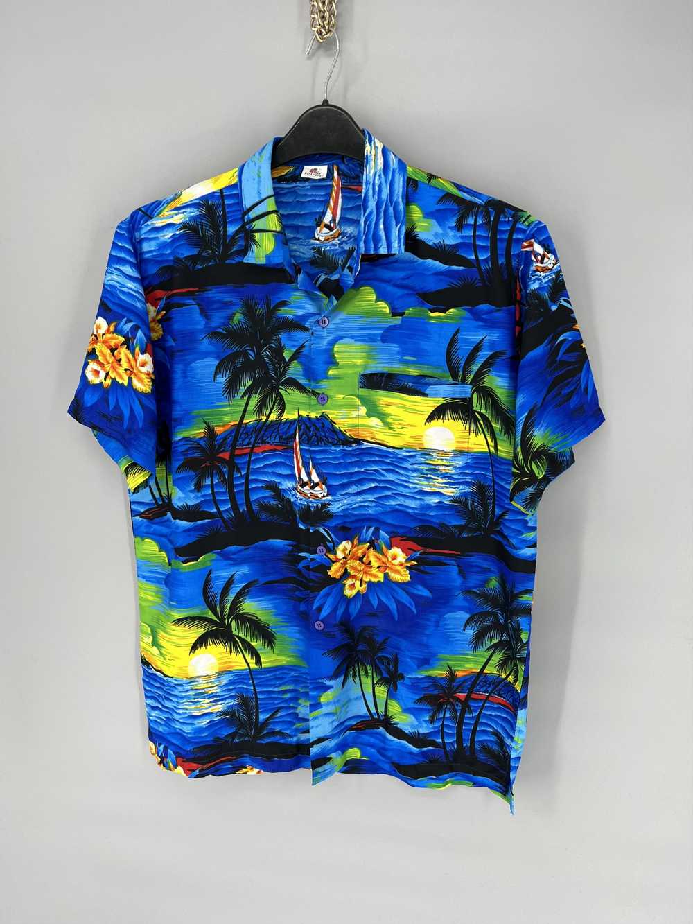 Crazy Shirts × Hawaiian Shirt × Vintage Vintage A… - image 3