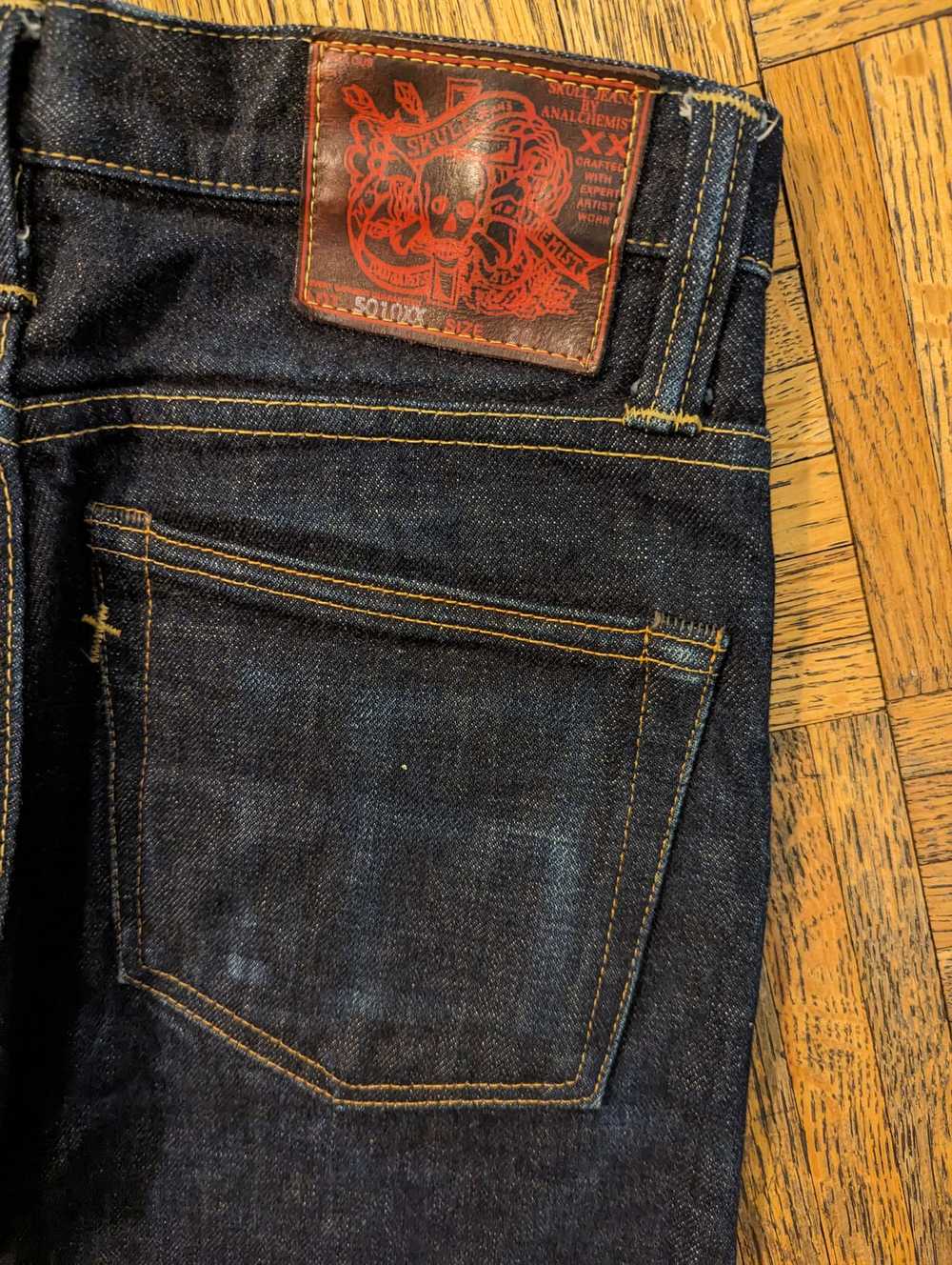 Skull Jeans Selvedge jeans, made in Japan - image 11
