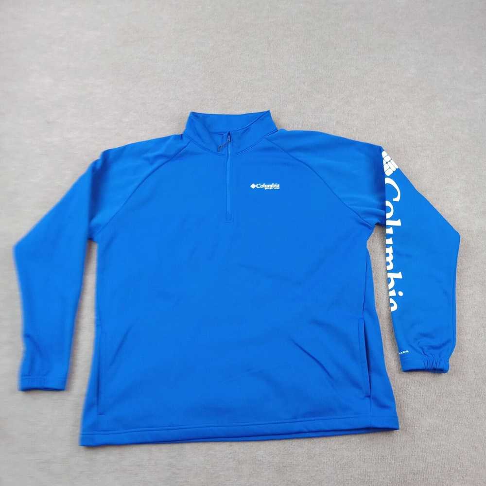 Vintage Columbia PFG Sweatshirt Mens XXL 2XL Blue… - image 1