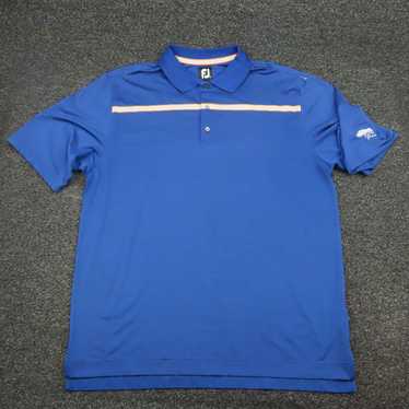 Footjoy FootJoy Shirt Adult XL Blue & Orange Brea… - image 1