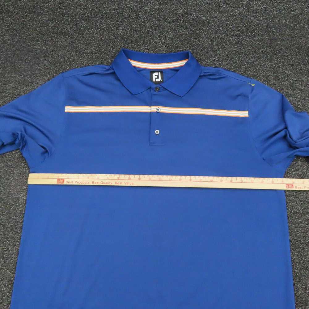 Footjoy FootJoy Shirt Adult XL Blue & Orange Brea… - image 3