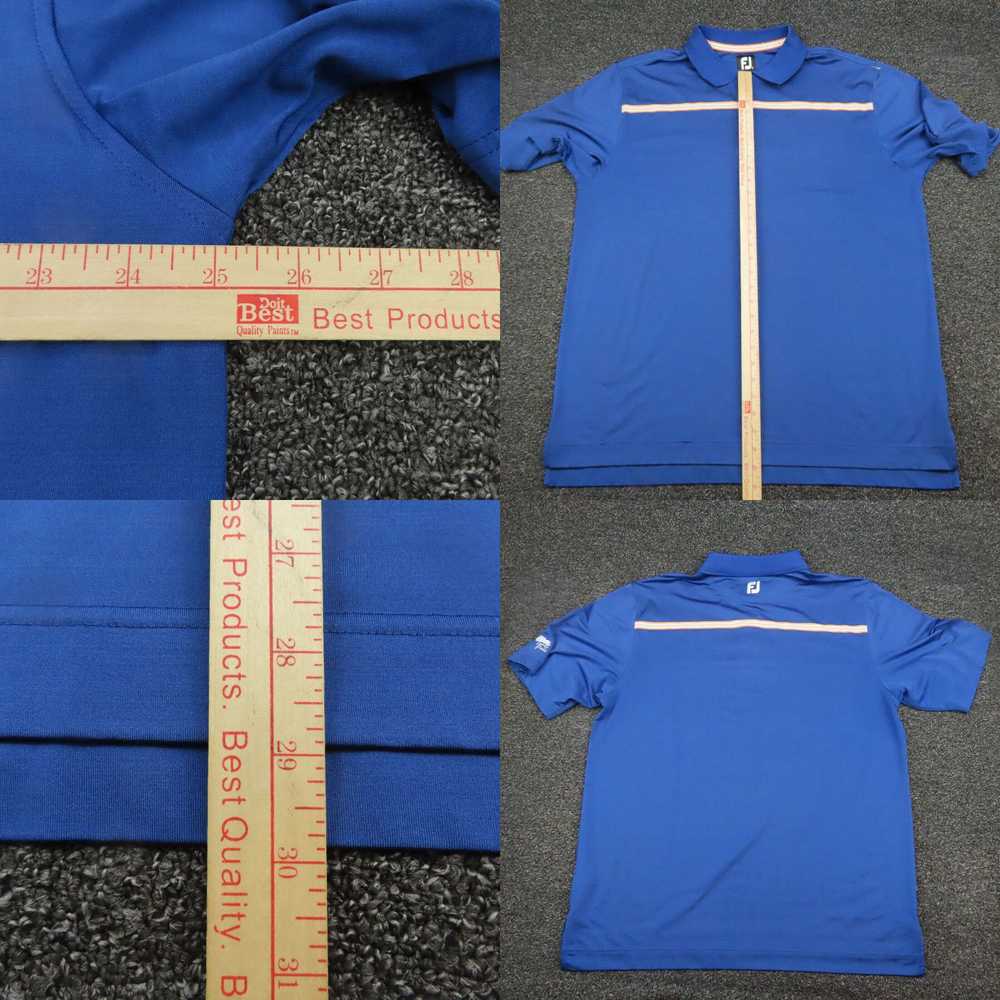 Footjoy FootJoy Shirt Adult XL Blue & Orange Brea… - image 4