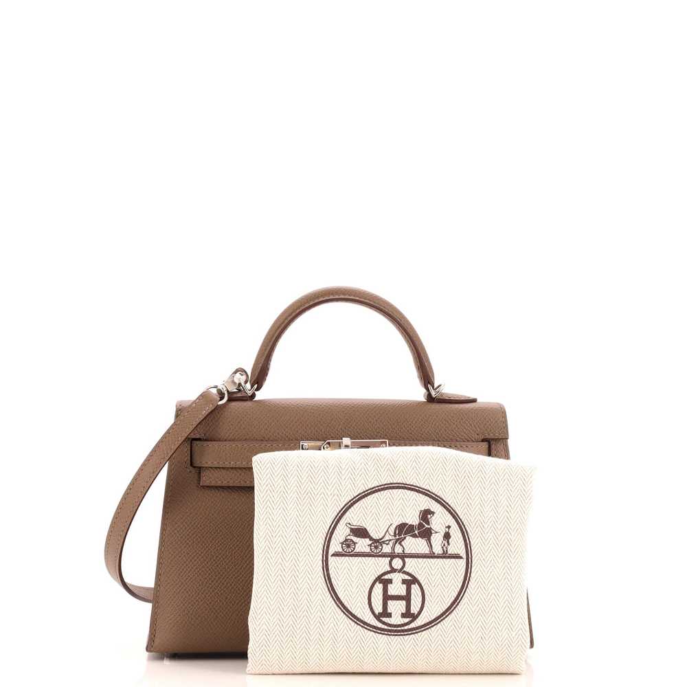 Hermes Kelly Mini II Bag Bicolor Epsom with Palla… - image 2