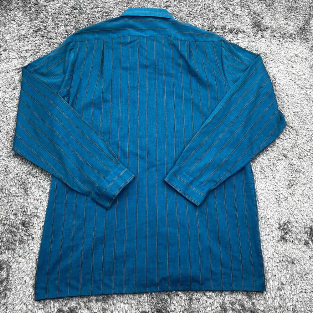 Bugatchi Bugatchi Uomo Shirt Mens Large 16.5 Teal… - image 2
