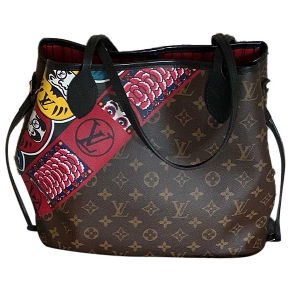 Louis Vuitton Neverfull leather tote - image 1