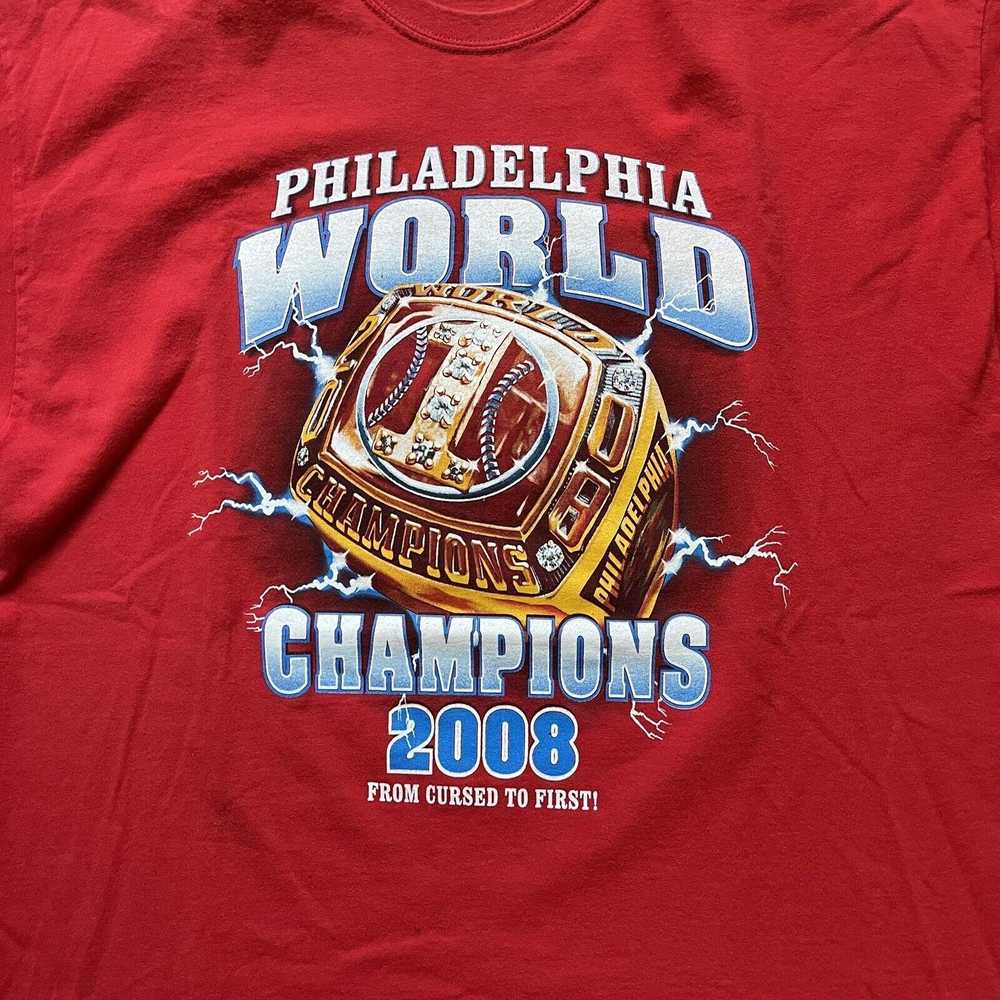 Gildan Philadelphia Phillies World Series T Shirt… - image 3