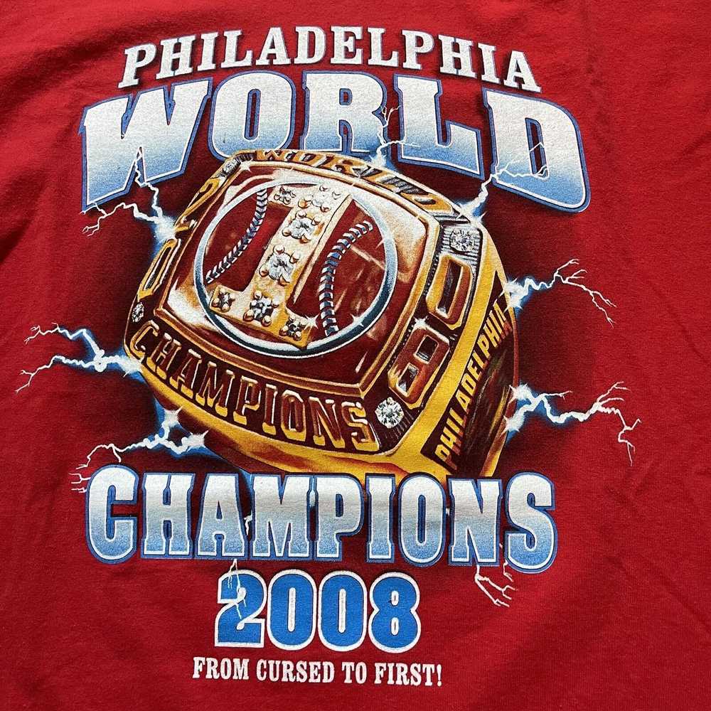 Gildan Philadelphia Phillies World Series T Shirt… - image 4
