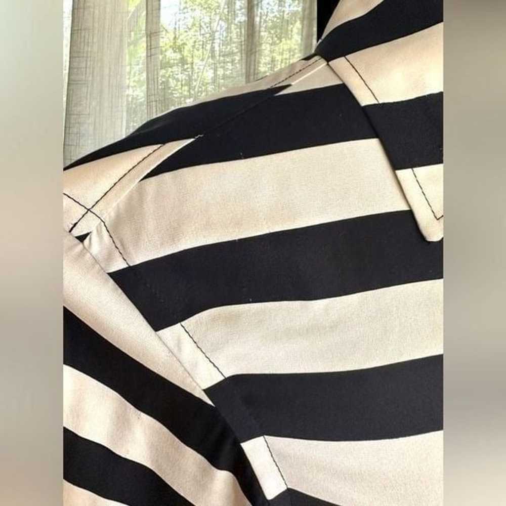 Diane von Furstenberg DVF Silk Striped Classic Wr… - image 11