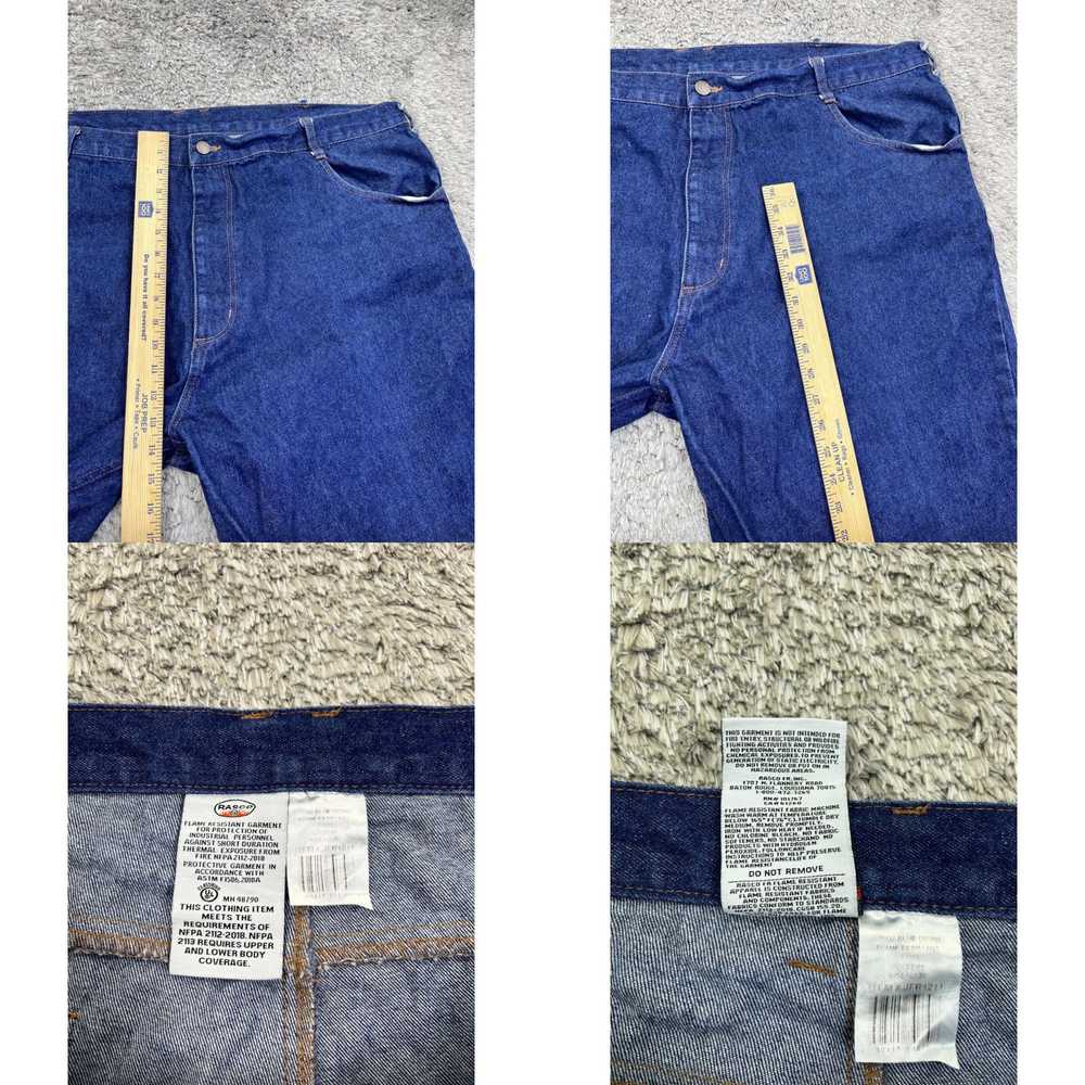 Vintage Rasco FR Jeans Mens 46x30 Flame Resistant… - image 4
