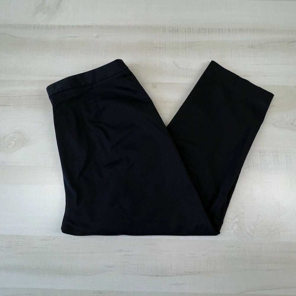 Vintage Evelyn & Arthur Womens Pants 10 Black Cro… - image 1