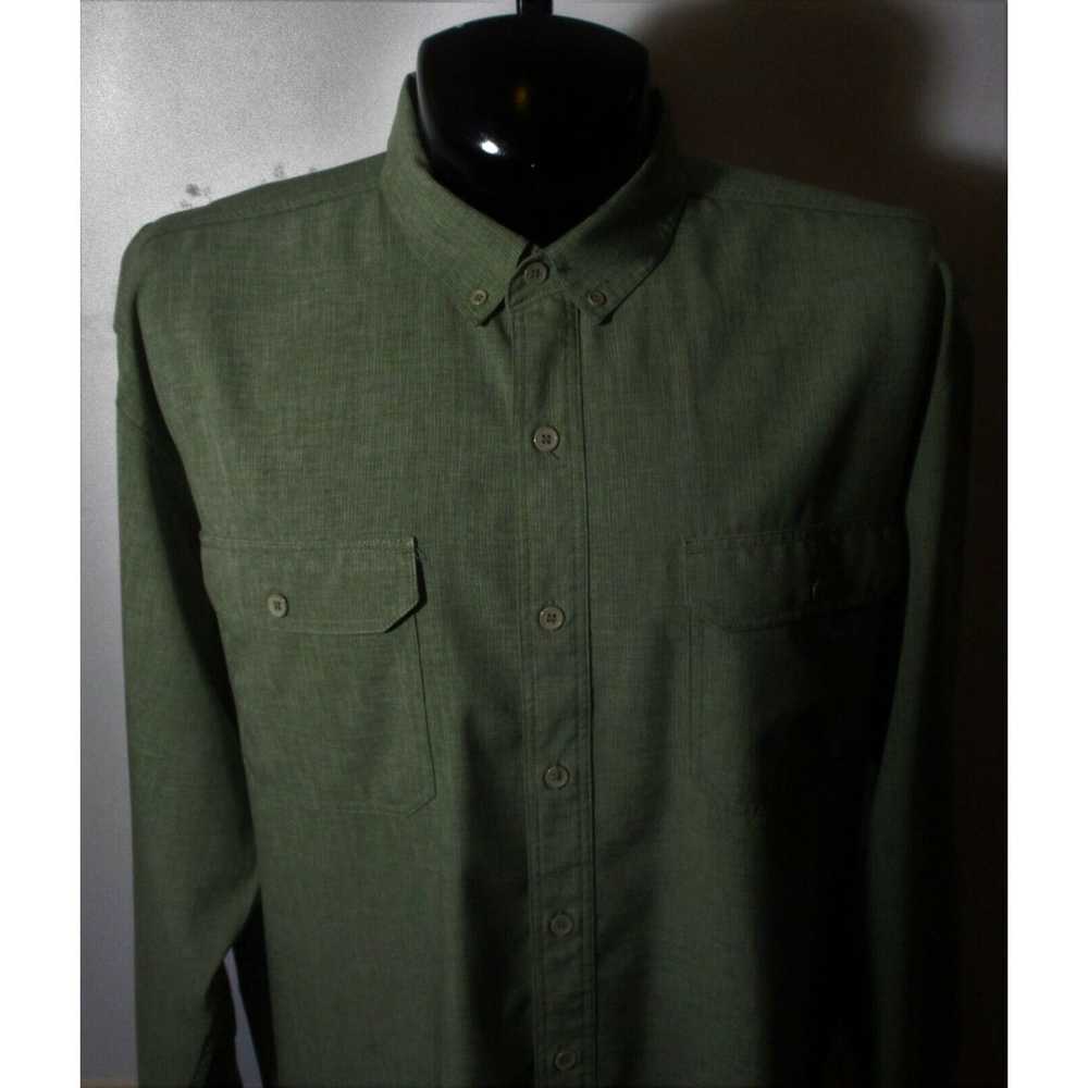 Vintage Men's TWELVE WEIGHT Green Long Sleeve Ven… - image 2