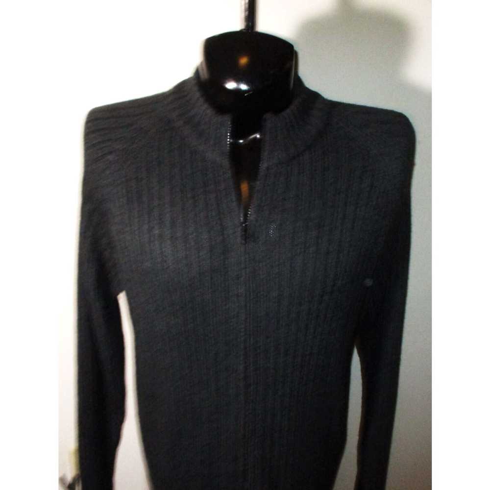 Vintage Men's OCEAN PACIFIC Dark Gray Full Zip Lo… - image 3