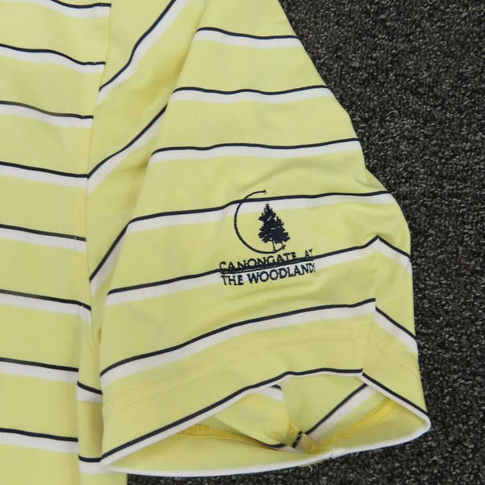 Footjoy FootJoy Shirt Adult Large Yellow & Black … - image 3