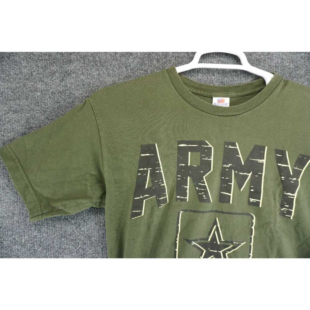 Logo 7 Vintage US Army T Shirt Size Medium Crewne… - image 3